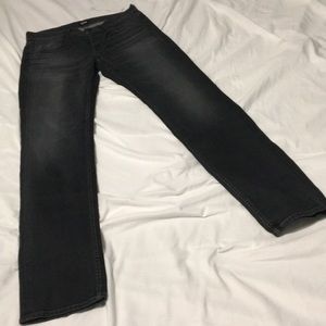 hudson slim straight jeans